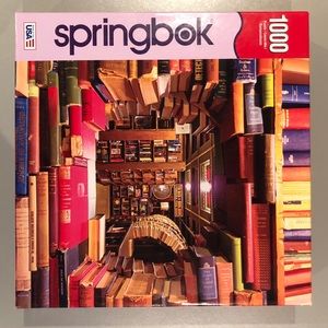 Springbok Book Shop 1000 Piece Jigsaw Puzzle Complete